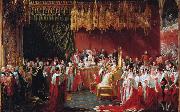 George Hayter The Coronation of Queen Victoria (mk25) Sweden oil painting reproduction